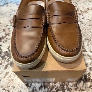 J. Crew leather Slip-On Loafer sneaker